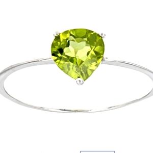 Natural Untreated Peridot Ring